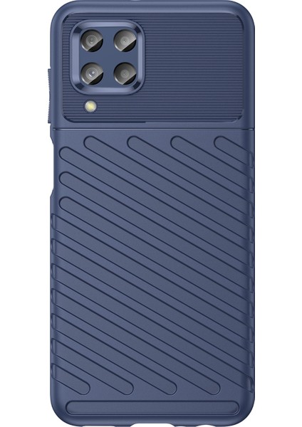 Thunder Serisi Samsung Galaxy M33 5g (Global Versiyon)/(Hindistan Versiyonu), Kalınlaştırılmış Tpu Tampon Koruması Önleme Önleyici Kapak Mavisi Için (Yurt Dışından) fiyatları