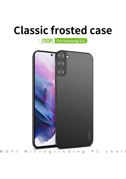 Samsung Galaxy S21 4g/5g-Black Için Shield Mat Serisi Sabit Pc Karşı Parçalanma Önleme Damla Koruyucu Telefon Kılıfı (Yurt Dışından) fiyatları