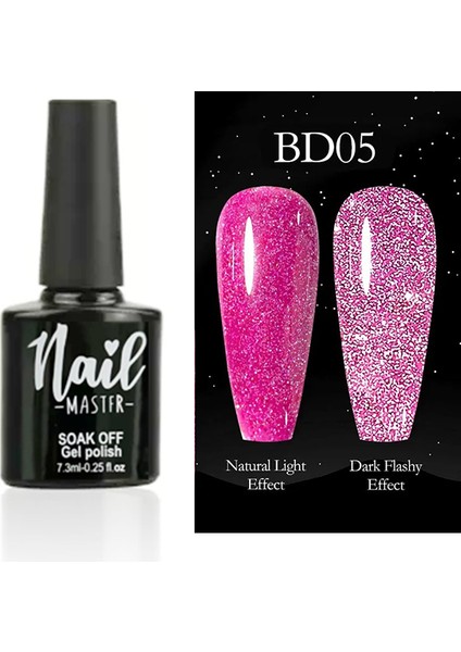 Nail Master Kalıcı Oje Flash Disco Club Serisi 7,3ml