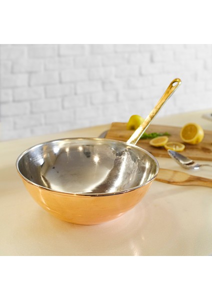 Bakır Wok Tava