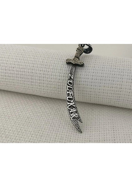 925 Ayar Gümüş Zülfikar Kılıç Tasarımlı Kolye Ucu modelleri