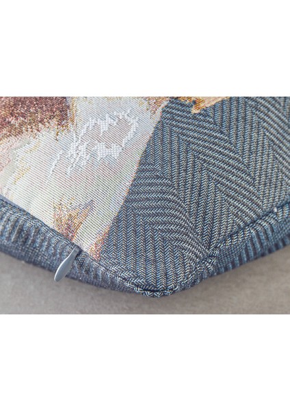 Breton Goblen Kırlent Kılıfı Mavi fiyatları