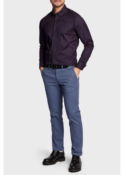 Chinos Denton Pamuklu Regular Fit Pantolon Erkek Pantolon MW0MW25964 Dbz