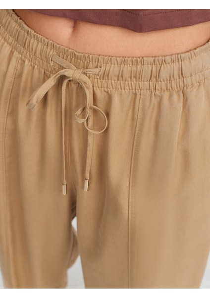 71150 Pijama Sitili Pantolon-Camel fırsatları