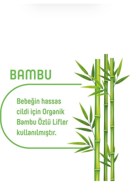 Organik Bambu Özlü Islak Havlu 60 Yaprak fırsatları