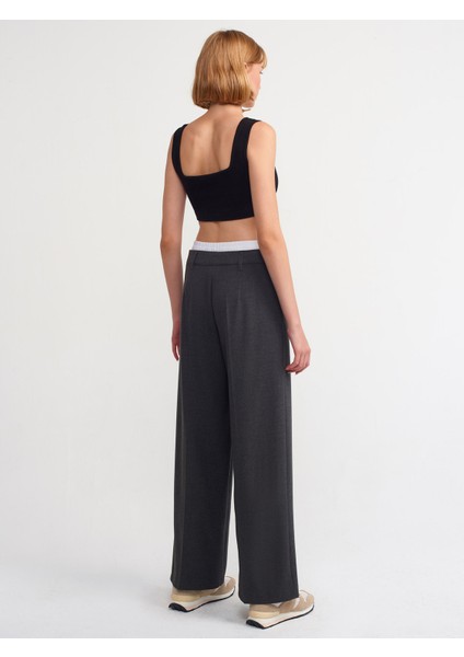 71208 Vücuda Oturan Iç Çamaşırlı Pantolon-Antrasit fiyatları