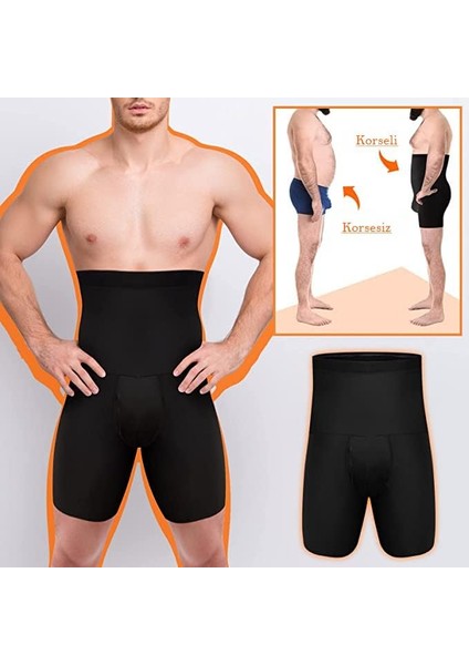 Karın Kontrol Bodysuit ve İç Çamaşırı Fitness Vücut Şekillendirici 3 Boyutlu Erkek Duble Korse Boxer fiyatları