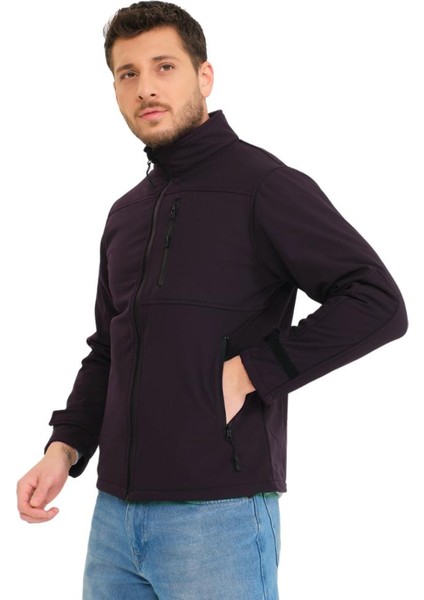 , Softshell Mont, Lacivert -91E645- Su İtici, Outdoor