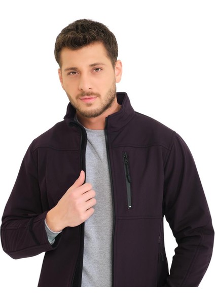 , Softshell Mont, Lacivert -91E645- Su İtici, Outdoor