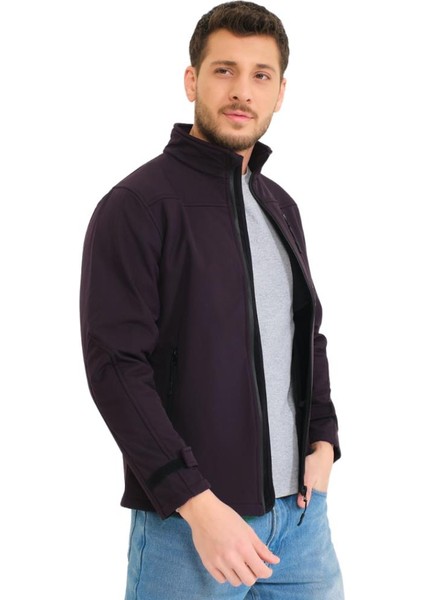 , Softshell Mont, Lacivert -91E645- Su İtici, Outdoor