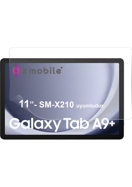 Galaxy Tab A9+ Plus 11” X210 Uyumlu Ekran Koruyucu Nano Esnek Kırılmaz Flexible