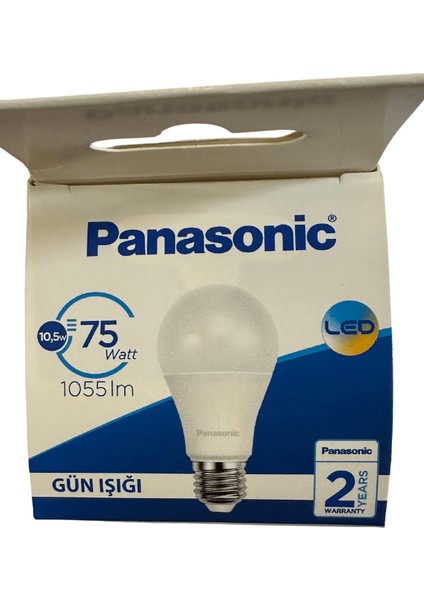 10,5W (75W) 4000K (Günışığı) E27 Duylu LED Ampul (8 Adet)