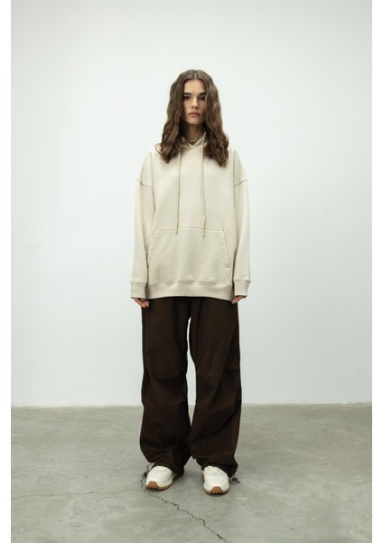 Oversize Kapüşonlu Sweatshirt fiyatları