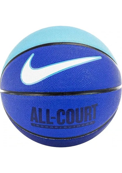 Nıke Everyday All Court 8p Deflated Mavi Unisex Basketbol Topu