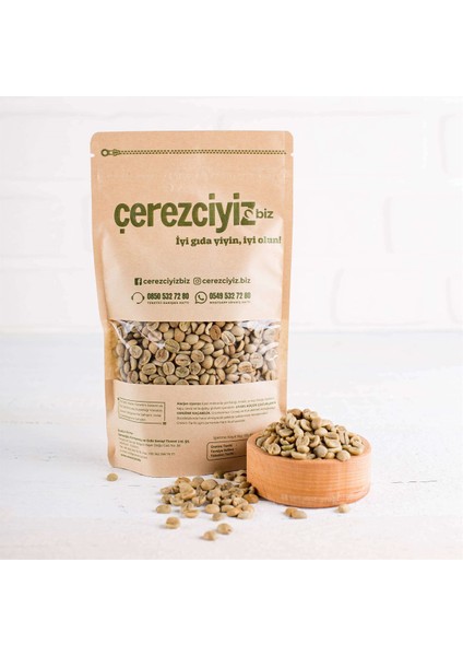 Çiğ Yeşil Kahve Çekirdeği (Kavrulmamış)