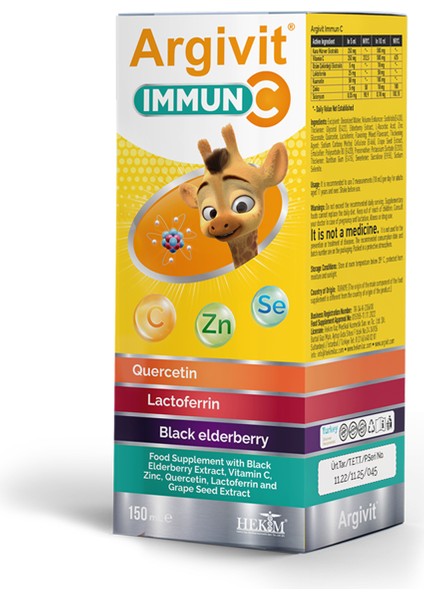 Immun C Şurup 150 ml