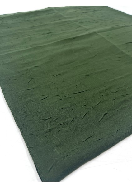 Pamuklu Bambu Kraş Eşarp Yüksek Kalite Yazma 100X100CM Overloklu