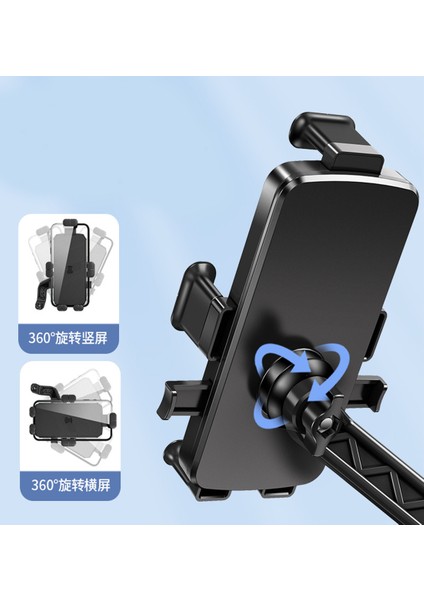 Darbe Emici Telefon Tutucu Motosiklet Scooter Için 4-7inç Telefon Uyumlu