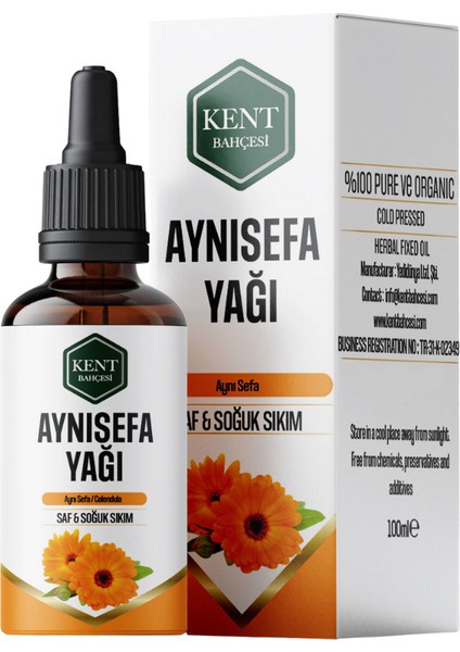 Aynısefa Yağı 100 ml Saf Doğal Ve Katkısız Aynı Sefa Calendula Oil