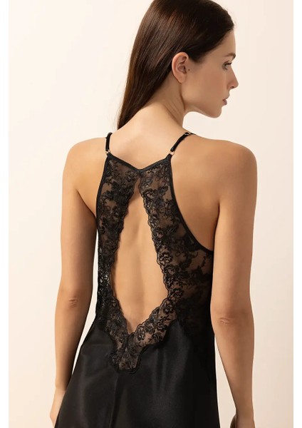 3803 Siyah Gecelik Sabahlık Takım indirimleri