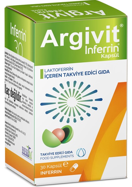 Inferrin Kapsül 30 Tablet