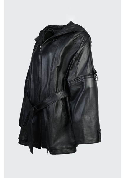 Kadın Siyah Zig Hakiki Deri Mont 571 Z-542 Byn Derımont SK23/24 fiyatları