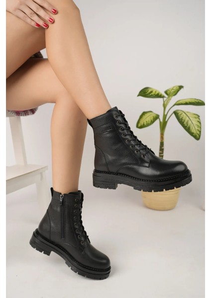 Hakiki Deri Kadın Günlük Bot GR3316 fiyatları