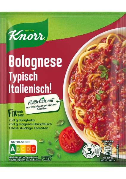 Fix Bolognese Typisch Italienisch 42 G