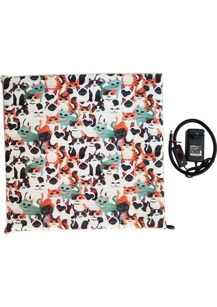 Isıtmalı Kedi Minderi Kedi Köpek Minderi Isıtıcılı Kedi Minderi Isıtıcı Pad 12VOLT 45X45CMX5CM fiyatları