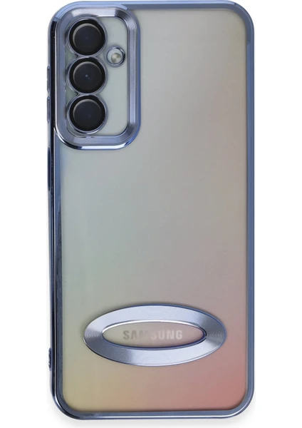 Happycase Samsung Galaxy A14 4g Kılıf Slot Silikon - Sierra Blue