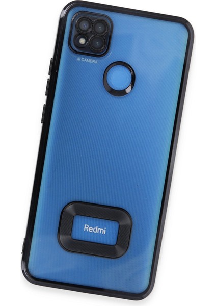 Xiaomi Redmi 9c Kılıf Slot Silikon - Siyah