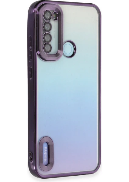 Happycase Xiaomi Redmi Note 8 Kılıf Slot Silikon - Mor