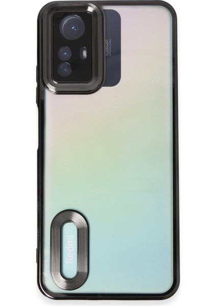 Xiaomi Redmi Note 12S Kılıf Slot Silikon - Siyah