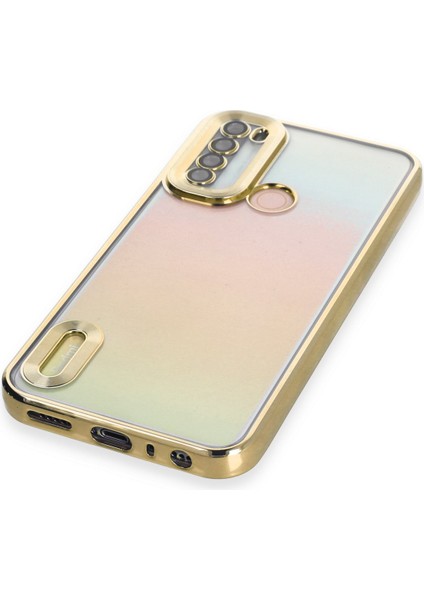 Happycase Xiaomi Redmi Note 8 Kılıf Slot Silikon - Gold