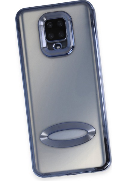 Xiaomi Redmi Note 9s Kılıf Slot Silikon - Sierra Blue