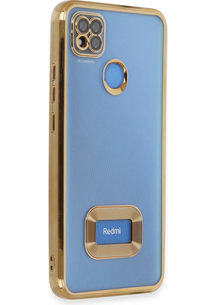 Happycase Xiaomi Redmi 9c Kılıf Slot Silikon - Gold