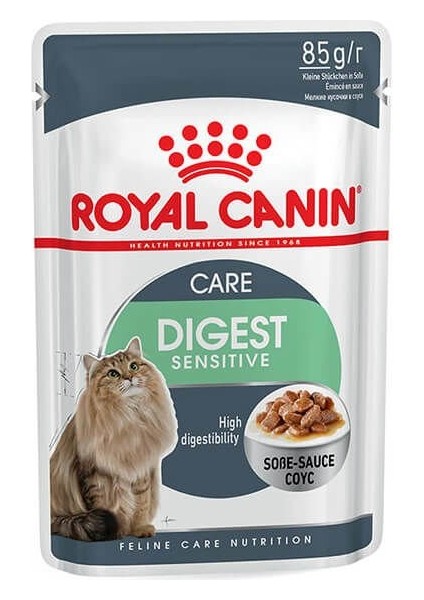 Royal Canin Digestive Sensitive Gravy Pouch Kedi Maması 85 gr