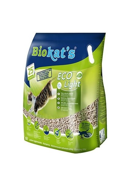 Biokats Eco Light Pelet Kedi Kumu 5 Lt - Kong