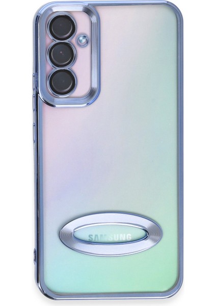 Samsung Galaxy A54 5g Kılıf Slot Silikon - Sierra Blue