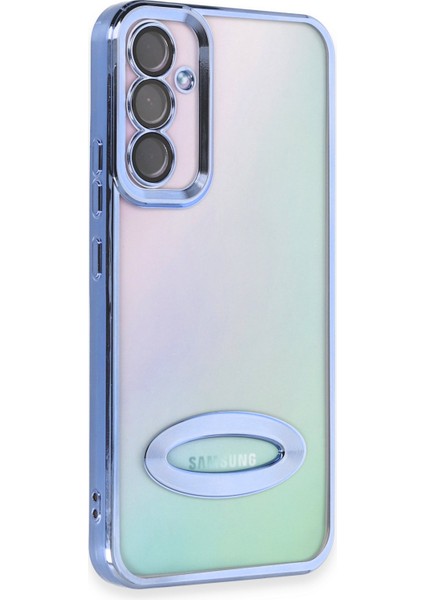 Samsung Galaxy A54 5g Kılıf Slot Silikon - Sierra Blue