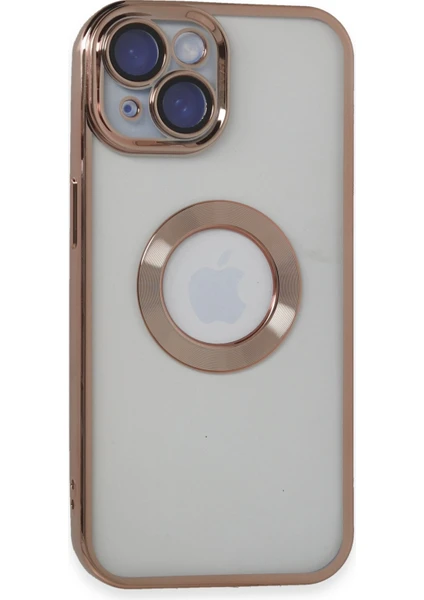 Bilişim Aksesuar iPhone 15 Kılıf Slot Silikon - Rose Gold