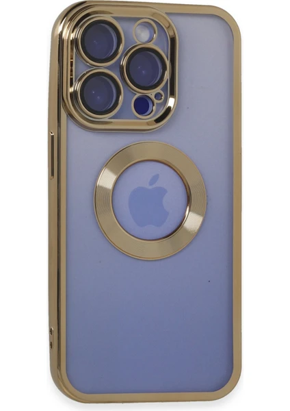 Bilişim Aksesuar iPhone 15 Pro Max Kılıf Slot Silikon - Gold