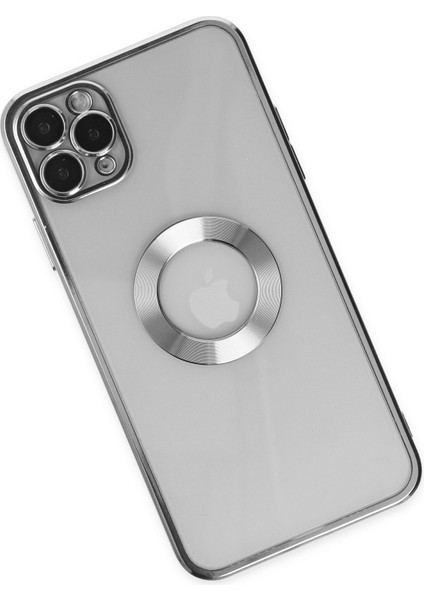 iPhone 11 Pro Kılıf Slot Silikon - Gümüş