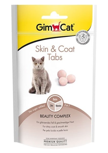 Gimcat Skin&coat Ödül Tableti 40GR