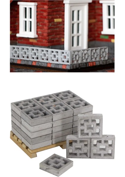 Minyatür 1/12 Ölçekli Geometrik Tuğla Silikon Kalıp fiyatları