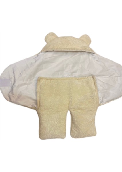 0-7 Ay Bebek Dış Kundak Uyku Tulumu Welsoft Peluş