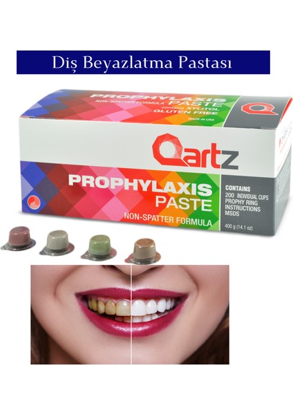 Diş Beyazlatma Parlatma Pastası 5 Adet