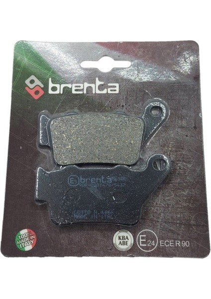 Cf Moto Nk 650 Arka Fren Disk Balatası Brenta Italyan -Arasmoto