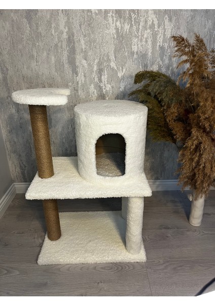 Rio Kedi Tırmala Evi 70 cm x 50 cm x 35 cm