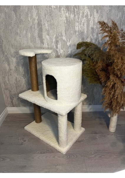 Rio Kedi Tırmala Evi 70 cm x 50 cm x 35 cm modelleri